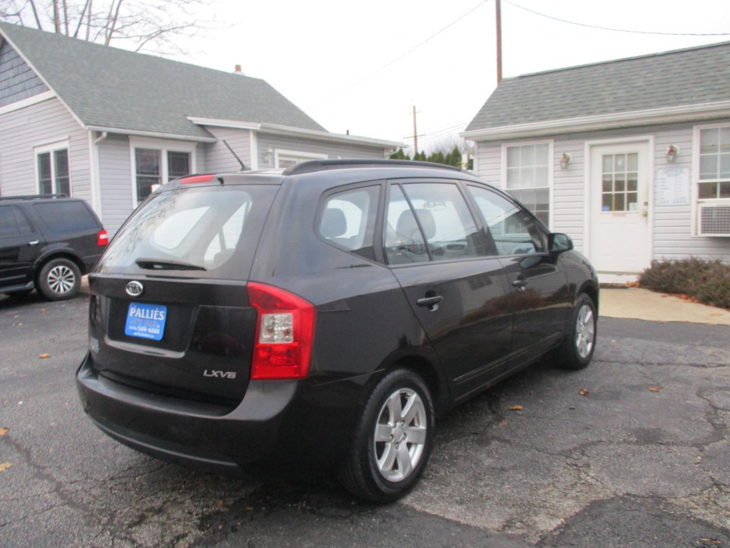 2008 BLACK Kia Rondo (KNAFG526X87) , AUTOMATIC transmission, located at 540a Delsea Drive, Sewell, NJ, 08080, (856) 589-6888, 39.752560, -75.111206 - Photo#6